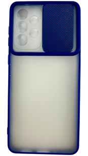Чехол для TOTU Slide Camera для Samsung Galaxy A33 5G (самсунг а33 5ж) синий 085715 фото