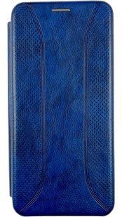 Чехол книжка Perforation book для Samsung Galaxy A04 (на самсунг а04) синий 087201 фото