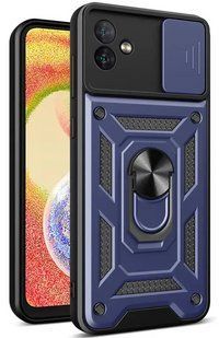 PC + TPU чехол Camshield Armor для Samsung Galaxy A07 (A075) / синий 203403 фото