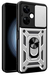 PC + TPU чохол Camshield Armor для OPPO A40 / сріблястий 201709 фото