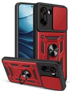 PC + TPU чехол Camshield Armor для OnePlus 15R / красный 101072 фото