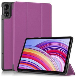 Чохол книжка Crazy Horse на Xiaomi Redmi Pad 2 Pro (12.1") / фіолетовий 203998 фото