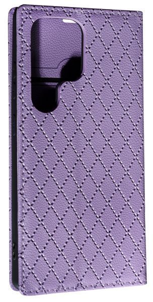 Чохол книжка Deluxe на Samsung Galaxy S25 Ultra / фіолетовий 202837 фото