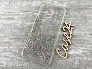 TPU чехол Star Glitter для Samsung Galaxy S20 Ultra прозрачный 083147 фото