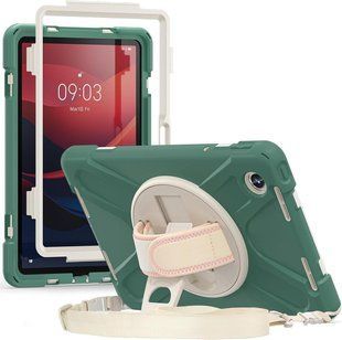 Чехол Carbon Armor Cross Tablet на планшет Lenovo Tab M11 (11") / зеленый 097622 фото