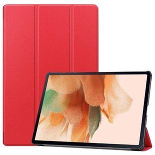 Чехол книжка Crazy Horse для Samsung Galaxy Tab S7 Plus (12.4") T975 / красный 099505 фото