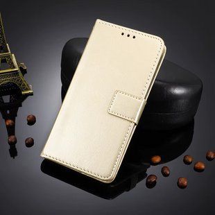 Чехол книжка Book case для Motorola G55 / золотистый 098811 фото