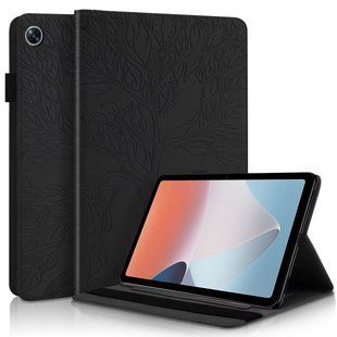 Чехол книжка Wood Book на планшет OPPO Pad Air (10.36") / черный 098712 фото