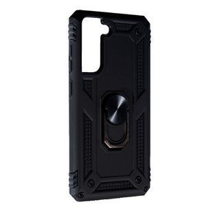 PC + TPU чохол New armor для Samsung Galaxy S21 FE чорний 088823 фото