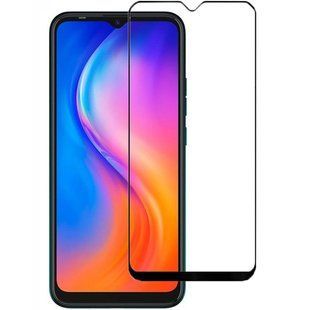 Защитное стекло для Tecno Spark 6 (KE7) черный 083424 фото