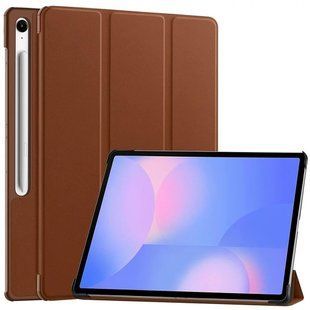 Чохол книжка Crazy Horse на планшет Samsung Galaxy Tab S10 FE Plus (13.1") / коричневий 100088 фото