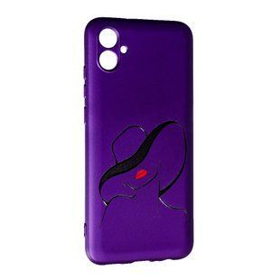 TPU чохол Art для Samsung Galaxy A04E Girl in a hat 088974 фото