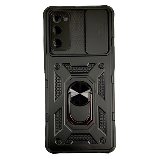 PC + TPU чехол Camshield armor для Samsung Galaxy S20 FE / черный 084491 фото