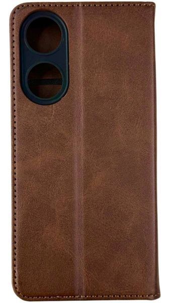 Чохол книжка Amsterdam для OPPO A98 5G коричневий 091227 фото