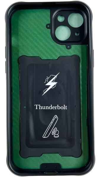 PC + TPU чохол Camshield armor для iPhone 14 Plus / зелений 086498 фото