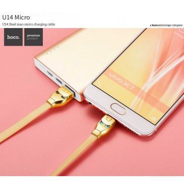 USB-кабель HOCO U14 Steel man Type-C (4 кольори) 50965 фото
