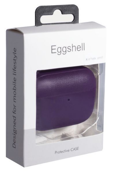 Силиконовый чехол Fashion Pods с карабином для AirPods Pro 3 / Matte Case Violet 204170 фото