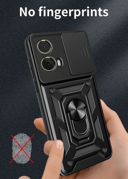 PC + TPU чохол Camshield Armor для Motorola Edge 50 Fusion / синій 201212 фото