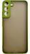 TPU чохол накладка Matte Color Case для Samsung Galaxy S22 Plus світло-зелений 092184 фото 3