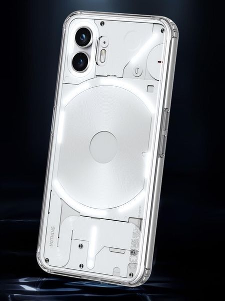 Чохол накладка WXD на Nothing Phone 1 / прозорий 090027 фото