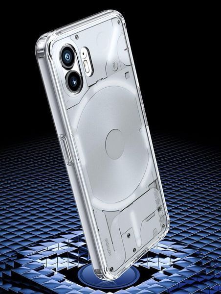 Чохол накладка WXD на Nothing Phone 1 / прозорий 090027 фото