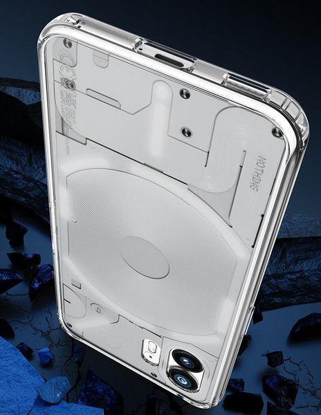 Чохол накладка WXD на Nothing Phone 1 / прозорий 090027 фото
