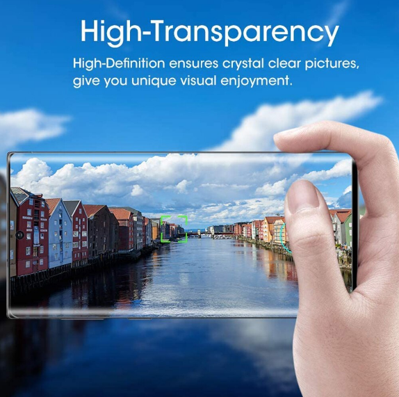 Захисне скло для Samsung Galaxy Note 20 чорний 81713 фото