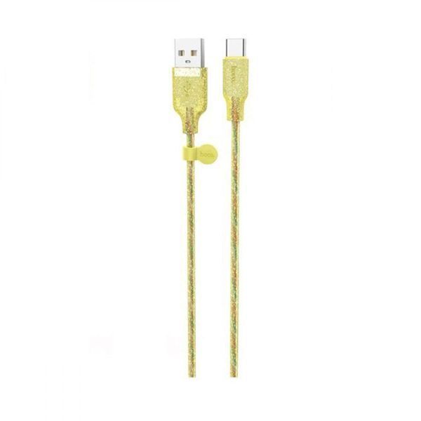 USB-кабель Hoco U73 Star Galaxy Silicone Type-C Cable (1.2m) (4 кольори) 80627 фото