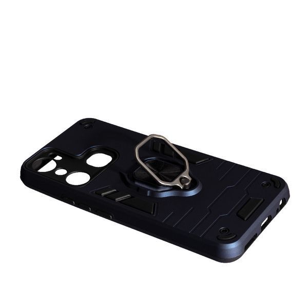 PC + TPU чохол New Transformer для Infinix Hot 20i синій 088324 фото