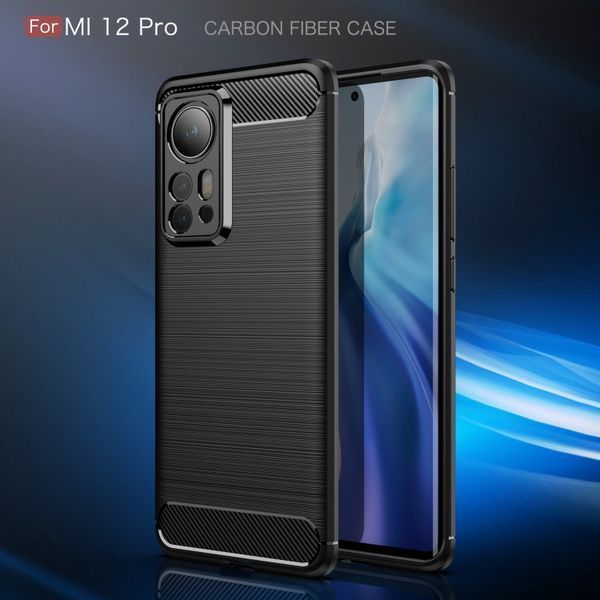 TPU чехол накладка Urban для Xiaomi 12 Pro / черный 088364 фото