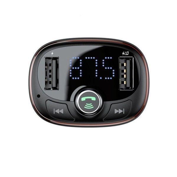 Автомобильная зарядка Baseus Bluetooth FM Launcher 2.4A 2USB (3 цвета) 16407 фото