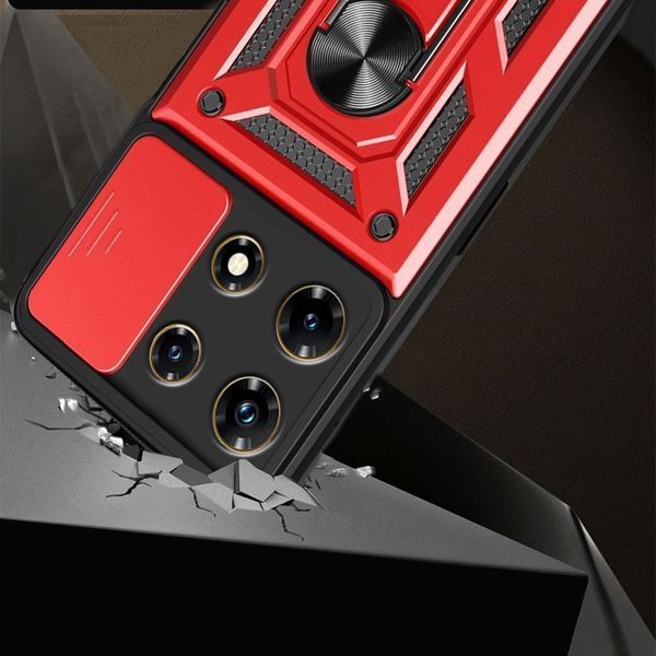PC + TPU чохол Camshield armor для Infinix Note 30 / червоний 092034 фото