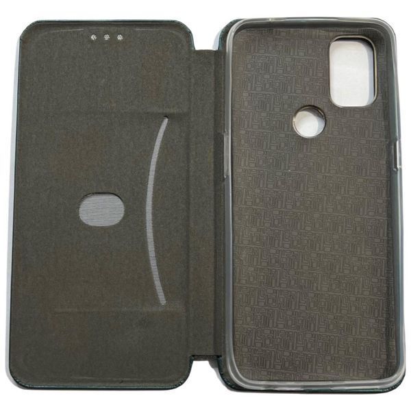 Кожаный чехол книжка Elegant на OnePlus Nord N10 / изумрудный 087595 фото