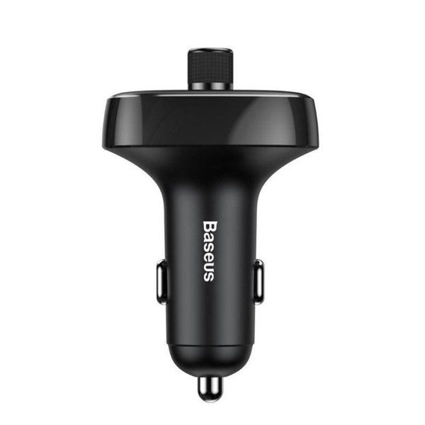 Автомобильная зарядка Baseus Bluetooth FM Launcher 2.4A 2USB (3 цвета) 16407 фото