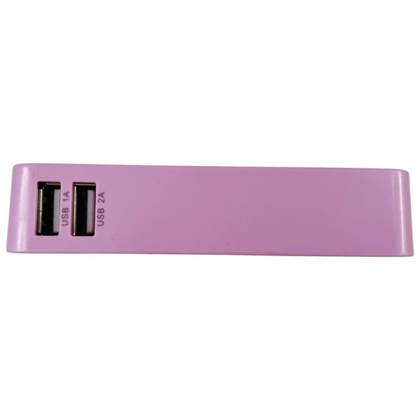 Внешний аккумулятор Power Bank Leyou LY-900 2A 2USB 11200mAh розовый 085283 фото