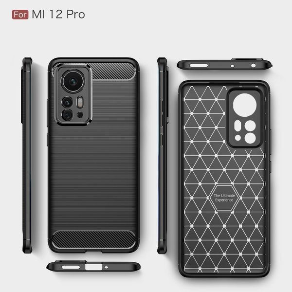 TPU чехол накладка Urban для Xiaomi 12 Pro / черный 088364 фото