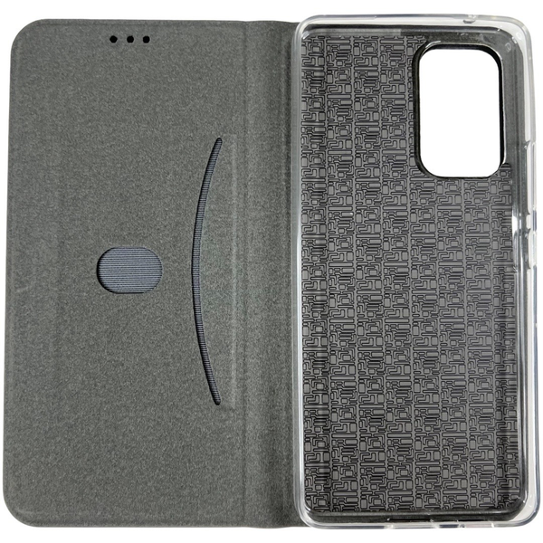 Кожаный чехол книжка New Elegant на Samsung Galaxy A53 (самсунг а53) синий 085573 фото