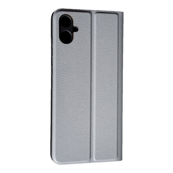 Чехол книжка Fibra case на Samsung Galaxy A05 серый 094365 фото