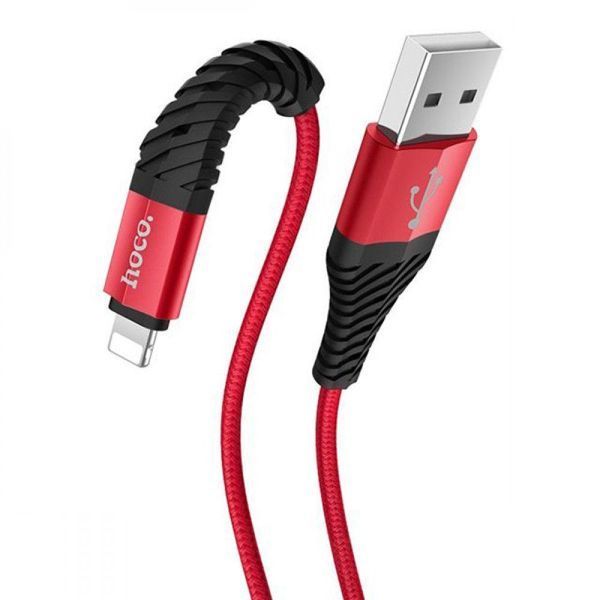 USB-кабель Hoco X38 Cool Lightning Cable (1m) (2 кольори) 80597 фото