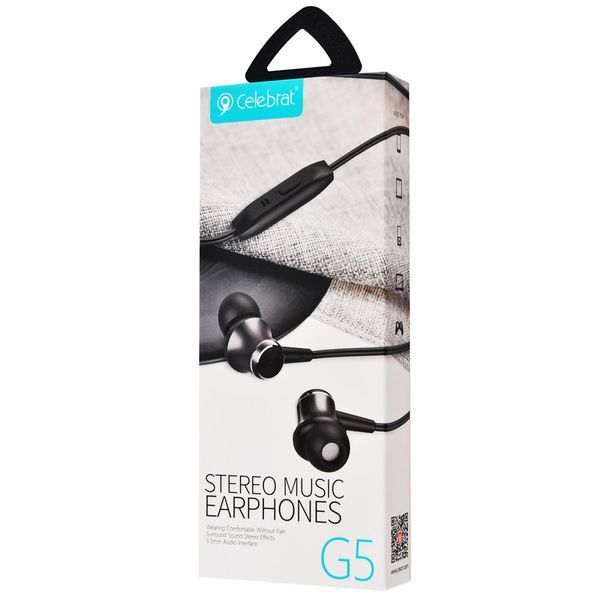 Навушники Celebrat G5 Stereo Music (3 кольори) 16959 фото