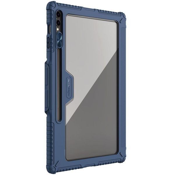 Чохол книжка Nillkin Bumper Leather Case Pro на Samsung Galaxy Tab S8 Ultra (14.6") / синій 098614 фото