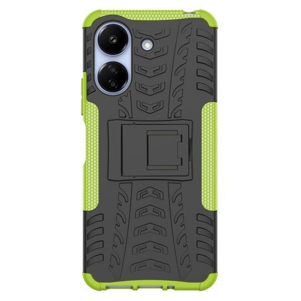 PC + TPU чохол Armor для Xiaomi Redmi 13C зелений 095600 фото