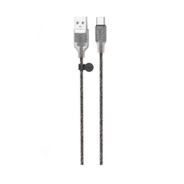 USB-кабель Hoco U73 Star Galaxy Silicone Type-C Cable (1.2m) (4 кольори) 80627 фото