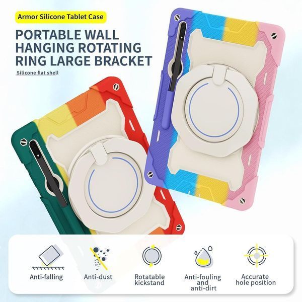 Чохол Rainbow Armor Tablet на планшет Samsung Galaxy Tab S9 Ultra (14.6") / блакитний 097939 фото