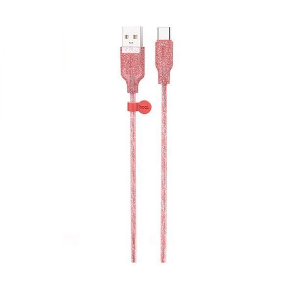 USB-кабель Hoco U73 Star Galaxy Silicone Type-C Cable (1.2m) (4 кольори) 80627 фото