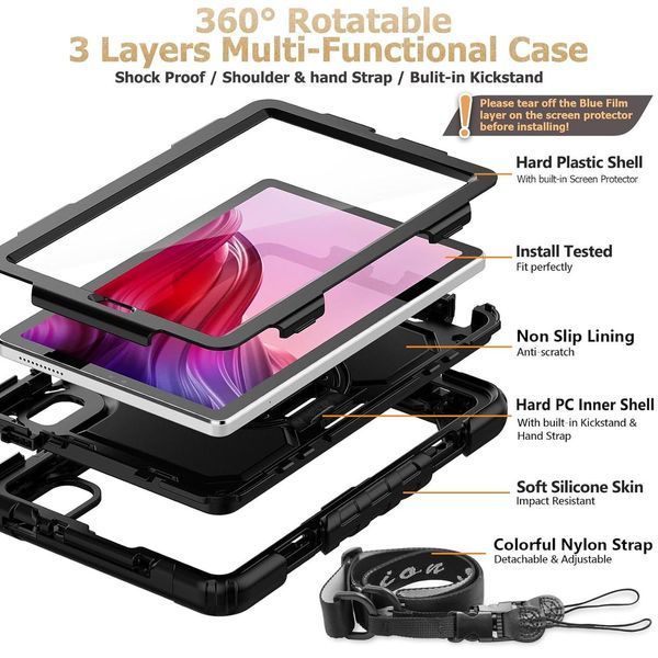Чехол Carbon Armor Cover Tablet на Lenovo Tab M9 094085 фото