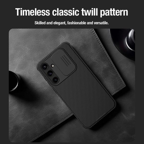 Чохол CamShield Pro Case Nillkin на Samsung Galaxy A35 / чорний 097746 фото