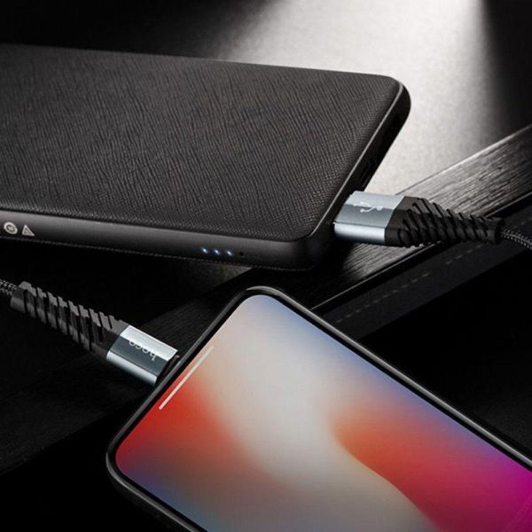 USB-кабель Hoco X38 Cool Lightning Cable (1m) (2 кольори) 80597 фото