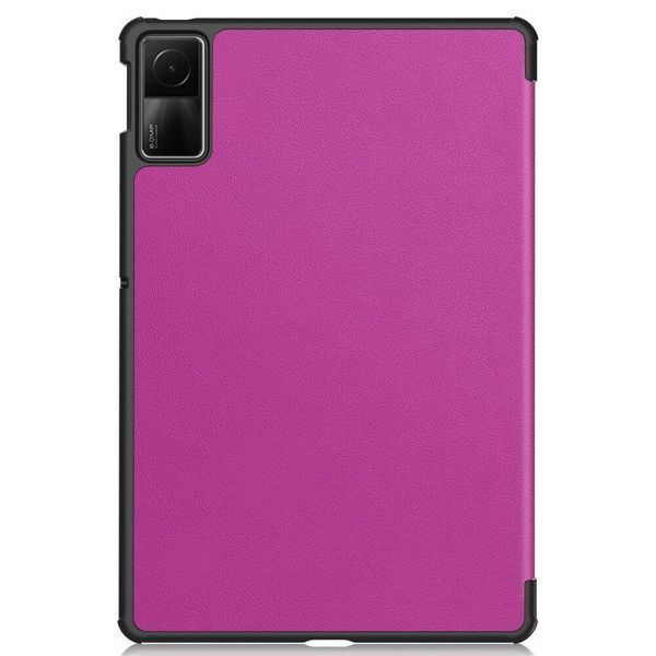 Чохол книжка Crazy Horse на Xiaomi Redmi Pad SE (11") / баклажановий 092000 фото