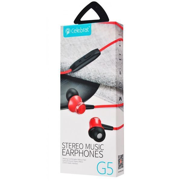 Навушники Celebrat G5 Stereo Music (3 кольори) 16959 фото